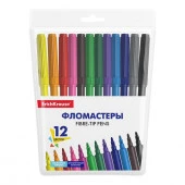 53368  ФЛОМАСТЕРЫ НАБ. 12 ЦВ. ERICH KRAUSE® BASIC /12/192/ - КОЛОРЛОН ВТД Новосибирск