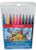 33055  ФЛОМАСТЕРЫ НАБ. 10 ЦВ. ARTBERRY® EASY WASHABLE, КИСТОЧКИ, Е/П /12/144/ - КОЛОРЛОН ВТД Новосибирск