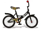 ***CR-B2-0116EB Детский велосипед City-Ride  Roadie , рама сталь , диск 16 сталь , крылья сталь - КОЛОРЛОН ВТД Новосибирск