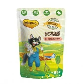 Мнямс сочные кусочки для кошек с кроликом «Фермерская ярмарка» линия Кот Федор 85г - КОЛОРЛОН ВТД Новосибирск