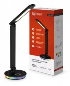 Светильник LED PLUS ССО-16Ч 12Вт 600Лм RGB, сенсор, USB разъем, адаптер ЧЕРНЫЙ IN HOME - КОЛОРЛОН ВТД Новосибирск