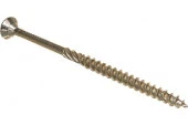 Шуруп конструкционный для дерева с фрезой, потай, ж/п Torx 25  5,0 х 90 (10шт.) - КОЛОРЛОН ВТД Новосибирск