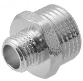 Ниппель - переходник (бочонок) 1/2" х 1/4" н/н MPF, MP-У - КОЛОРЛОН ВТД Новосибирск