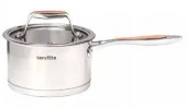 Sr0114  Ковш с крышкой Servitta 1,7 литра серия Quadro - КОЛОРЛОН ВТД Новосибирск