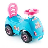 4867_Aqua Игрушка Машина-каталка Selena принцесса, с клаксоном, аква - КОЛОРЛОН ВТД Новосибирск