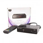 Ресивер эфирный цифровой DVB-T2 HD HD-600RU металл, дисплей, Эфир - КОЛОРЛОН ВТД Новосибирск