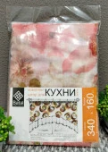 К-т штор для кухни "Арка" 340*160 П4-Цветы Коралл - КОЛОРЛОН ВТД Новосибирск