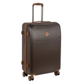 Р1282 (2-ой) Brown коричневый  (20") пластик PC чемодан малый - КОЛОРЛОН ВТД Новосибирск