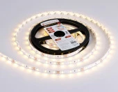 Лента GS1001 2835 60Led/ 4.8W m/ 12V IP20 3000K/ 5000*8*1.2mm/ кратность резки 50mm (2 конт.) - КОЛОРЛОН ВТД Новосибирск