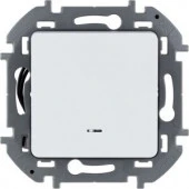 Legrand INSPIRIA Белый Переключатель 1кл. с подсв 673660 - КОЛОРЛОН ВТД Новосибирск