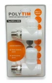 *Комплект (ручной клапан прямой , клапан запорный прямой) PPR 20*1/2 Tpp3085.k.2002  TIM - КОЛОРЛОН ВТД Новосибирск