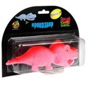 Т25359 1toy Крутой замес крокозавр 20*6,5см, 4 цв.в асс, на блистере - КОЛОРЛОН ВТД Новосибирск