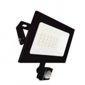 10W Прожектор с/д LE LED FL IR  10W BLACK IP65 холодный белый (с сенсором) - КОЛОРЛОН ВТД Новосибирск
