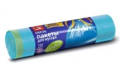 ***Пакеты для мусора с завязками GRIFON 50 л (18 мкм) ПНД, 15 шт. в рул101-063 - КОЛОРЛОН ВТД Новосибирск