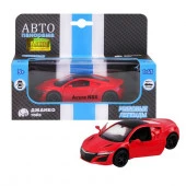 JB1200143ТМ "Автопанорама" Машинка металл. 1:38 Honda Acura NSX, красный, инерция, откр. двери, в/к - КОЛОРЛОН ВТД Новосибирск