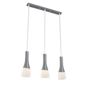 ***Подвесной светильник  Escada 10167/3S E27*60W Chrome/White - КОЛОРЛОН ВТД Новосибирск