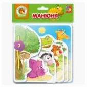 VT2222-02Игра настольная "Манюня. Зоопарк" - КОЛОРЛОН ВТД Новосибирск