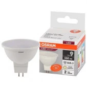 Лампа LEDVANCE LED 7 Вт GU5.3 3000К 560Лм спот 220 В (замена 60Вт) OSRAM - КОЛОРЛОН ВТД Новосибирск