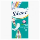 DISCREET Женские гигиенические прокладки на каждый день Deo Water Lily Single 20шт - КОЛОРЛОН ВТД Новосибирск
