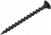 Саморез для ГКЛ крупная резьба, оксид 3,5х 45 кор. с ок. - 150 шт. SteelRex - КОЛОРЛОН ВТД Новосибирск