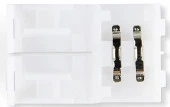 Соединитель прямой для светодиодной ленты 2835 12/24V (2 конт.) GS6001 (1шт) - КОЛОРЛОН ВТД Новосибирск