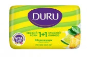 Duru 1+1 SOFT SENS мыло "Лайм-Ананас" 80г - КОЛОРЛОН ВТД Новосибирск