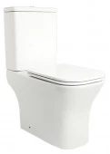 Унитаз Calypso компакт 650*350*830мм, торнадо, белый, сид-е быстр-м, мик-т,CS4852UQ-OK - КОЛОРЛОН ВТД Новосибирск