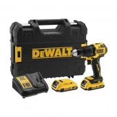DEWALT Дрель-шуруп. DCD709D2T-QW, 18В/2,0Ач х2Li, XR бесщ. БЗП13, 0-500/1650/мин, 65Нм, подсв, кейс - КОЛОРЛОН ВТД Новосибирск