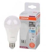 25W LED Value Грушевидная 25Вт (замена 200Вт), 2000Лм, 6500К, E27 OSRAM - КОЛОРЛОН ВТД Новосибирск