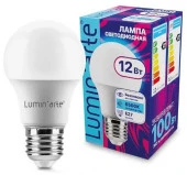 12W LUMIN'ARTE LSTD-A60-12W6KE27 "Груша" A60 12Вт 960лм 6500К Е28 - КОЛОРЛОН ВТД Новосибирск