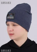CLEVER 546605р Шапка детская, 52-54, Меланж т.синий - КОЛОРЛОН ВТД Новосибирск