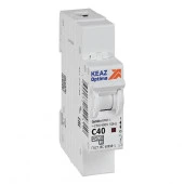 KEAZ 1P C 40А 4.5кА Автомат OptiDin BM63 326798 - КОЛОРЛОН ВТД Новосибирск