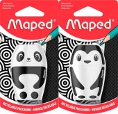 Точилка с контейнером 1отв. MAPED Shakky 034012 асс.,блист. - КОЛОРЛОН ВТД Новосибирск