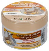 B.J.Spa naturelle Крем 200мл. Козье молоко + коллганен и эластин  для лица в банке - КОЛОРЛОН ВТД Новосибирск
