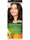 Garnier Color naturals 3 Темный каштан Краска для волос - КОЛОРЛОН ВТД Новосибирск