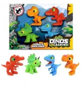 31129FI Игрушка Dino Uleashed фигурка клацающего динозавра (4 шт) - КОЛОРЛОН ВТД Новосибирск