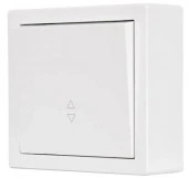 752-0200-105 LETO Переключатель 1 кл. белый - КОЛОРЛОН ВТД Новосибирск