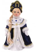 ***Кукла декоративная Снегурочка Забава, на подставке  31x15x11см арт.88302 - КОЛОРЛОН ВТД Новосибирск