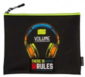 Папка д/тетрадей А5 deVENTE "Music No Rules" 8056485 силикон,на молн. - КОЛОРЛОН ВТД Новосибирск