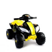 ***TR1002Y Квадроцикл на аккумуляторе (1х6V, 4.5Ah), цвет: желтый, в/к 80*46*37 см - КОЛОРЛОН ВТД Новосибирск