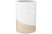 Стакан для зубных щеток настольный, TERRAZZO, полирезин - КОЛОРЛОН ВТД Новосибирск