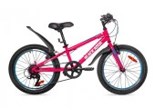 Велосипед BLACK AQUA CITY 1201 V matt 20" (розовый) - КОЛОРЛОН ВТД Новосибирск