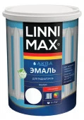 Эмаль акриловая LINNIMAX Аква Эмаль для радиаторов 0,9 л - КОЛОРЛОН ВТД Новосибирск