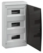 ЭРА Бокс навесной 3х12М прозрачная белая дверь COMFORT IP41 - КОЛОРЛОН ВТД Новосибирск