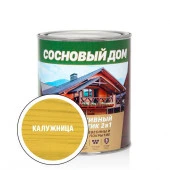 ПРОФСТАНДАРТ СОСНОВЫЙ ДОМ Декоративно-защитный состав для древесины калужница (0,8л; 6шт) - КОЛОРЛОН ВТД Новосибирск