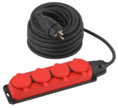 Удлинитель шнур (4с/з, 20м, КГ3х1,5) IP44 ЭРА UK-4e-3x1,5-20m-IP44(KG) - КОЛОРЛОН ВТД Новосибирск