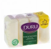Duru PURE&NAT мыло "Классика" (э/пак) 4*85г - КОЛОРЛОН ВТД Новосибирск
