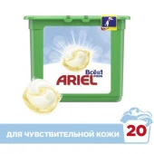 ARIEL Авт Гель СМС жидк. в  капсулах Для чувствительной кожи 20X24.2г - КОЛОРЛОН ВТД Новосибирск