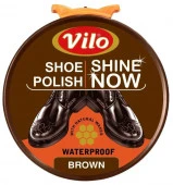 VILO КРЕМ-КРАСКА ДЛЯ ОБУВИ SHOE POLISH В ШАЙБЕ (50 ml) brown - КОЛОРЛОН ВТД Новосибирск