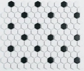 Мозаика 26х30 PS2326-03  черно-белый микс (кор. - 23 шт.) - КОЛОРЛОН ВТД Новосибирск